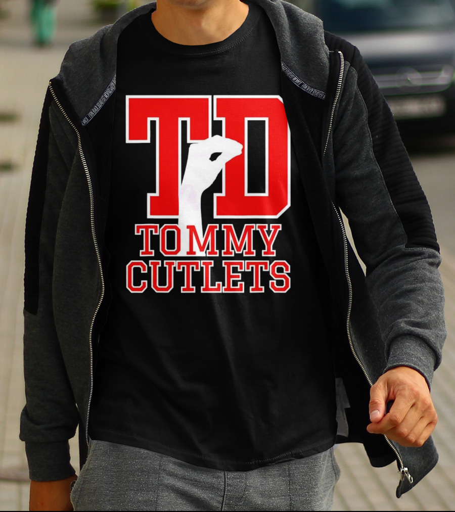 TD Tommy Cutlets Finger Pinch Gesture T-Shirt