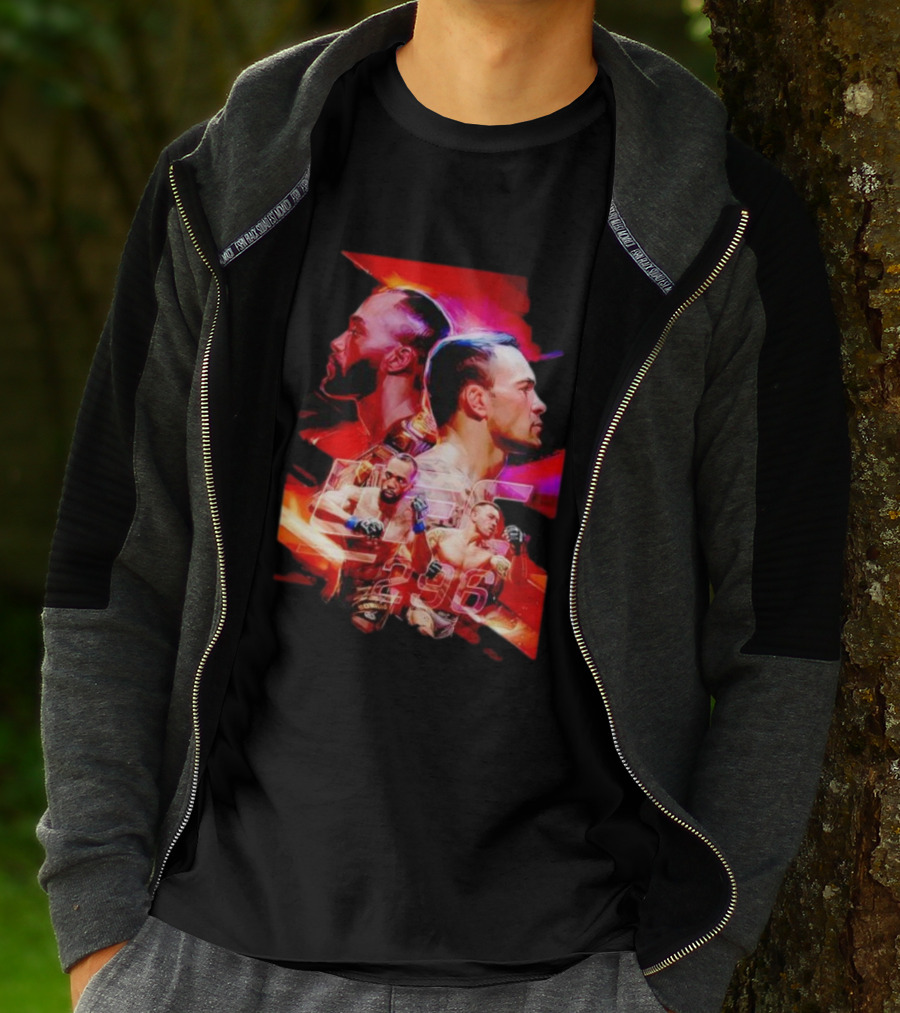 UFC 296 Artist Series Combat T-Shirt