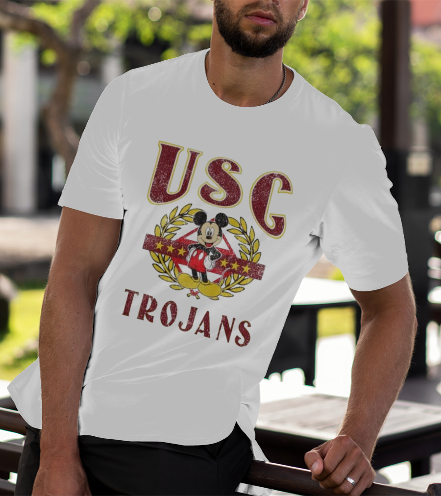 USC Trojans Disney Mickey Mouse T-Shirt