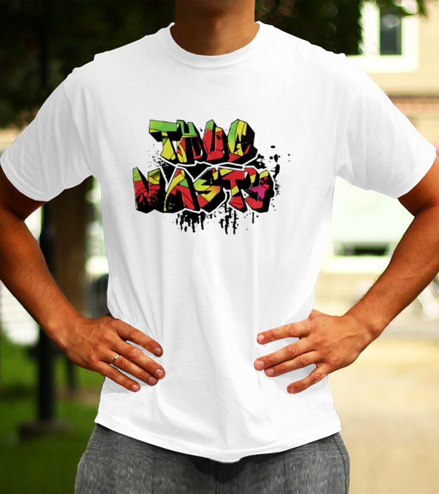 Bryce Mitchell Thug Nasty Bold Graffiti T-Shirt