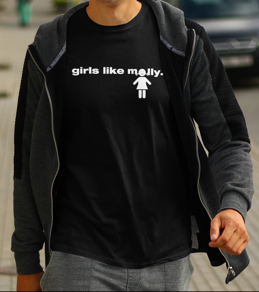 Girls Like Molly Happy Figure T-Shirt