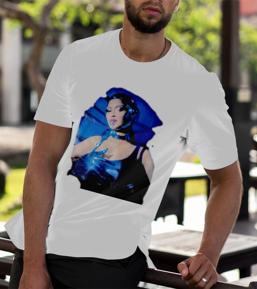 Robo Beyonce Futuristic Cyborg Aesthetic T-Shirt