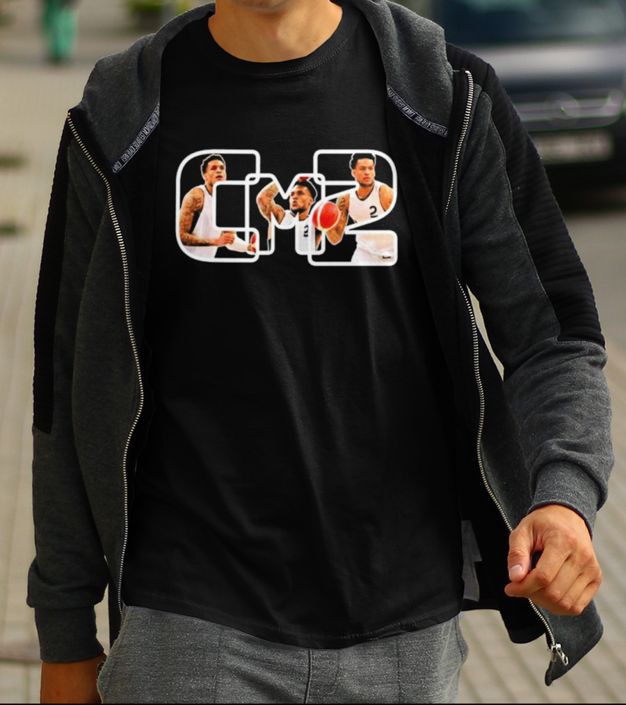 Cleveland Hubert Melvin CMP Basketball Number 2 T-Shirt