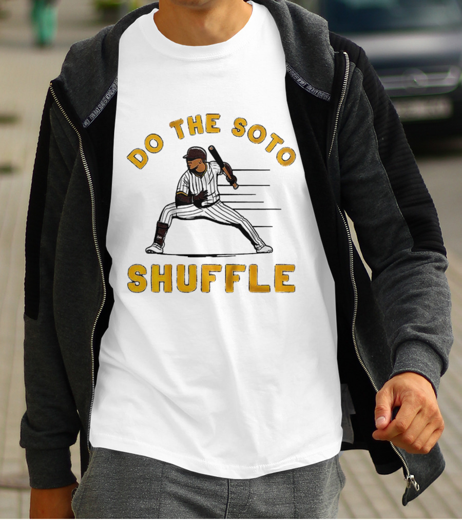 Juan Soto Do The Soto Shuffle San Diego Padres Baseball Movement T-Shirt