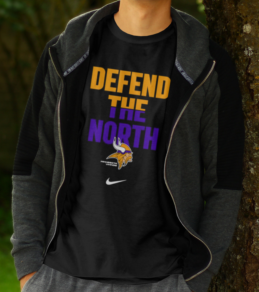 Minnesota Vikings Defend The North T-Shirt