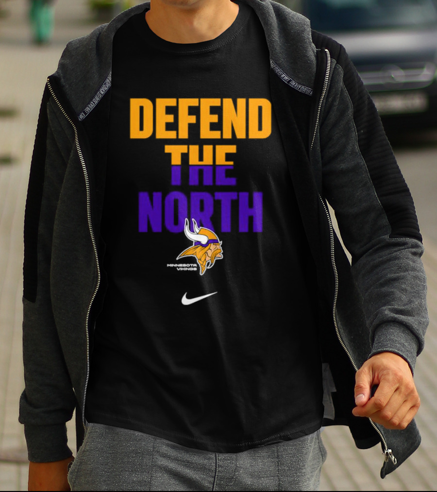 Minnesota Vikings Defend The North T-Shirt