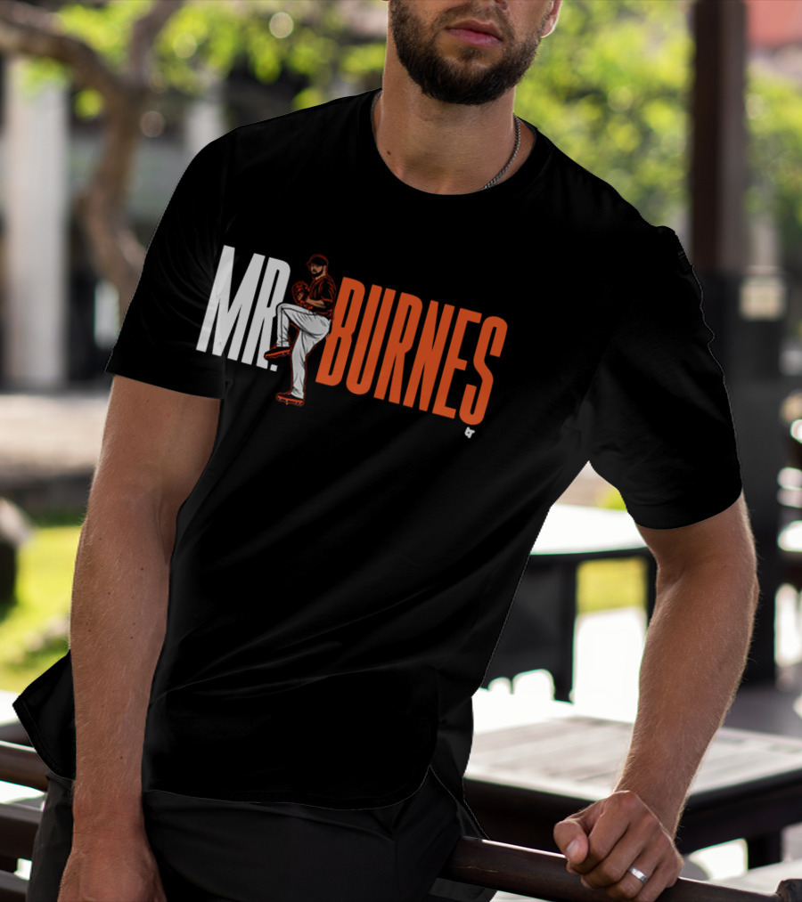 MR. BURNES Corbin Burnes Baseball Player T-Shirt