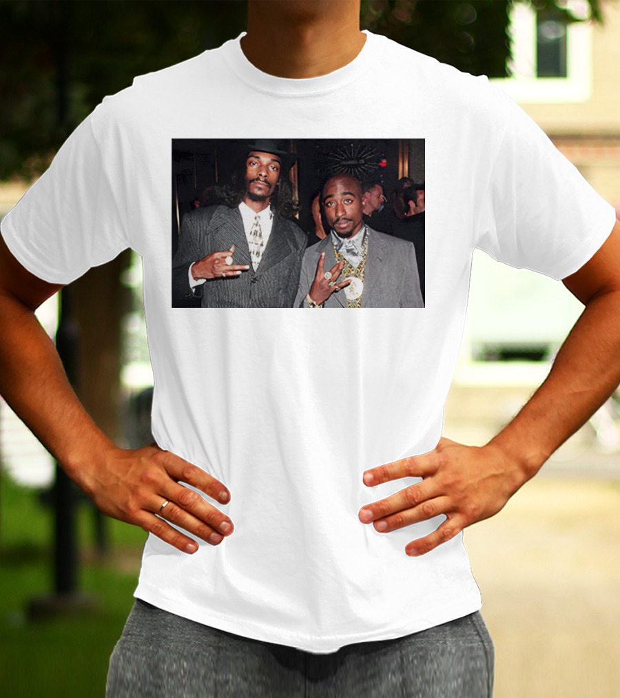 2Pac And Snoop Dogg Iconic Style And Collaboration T-Shirt