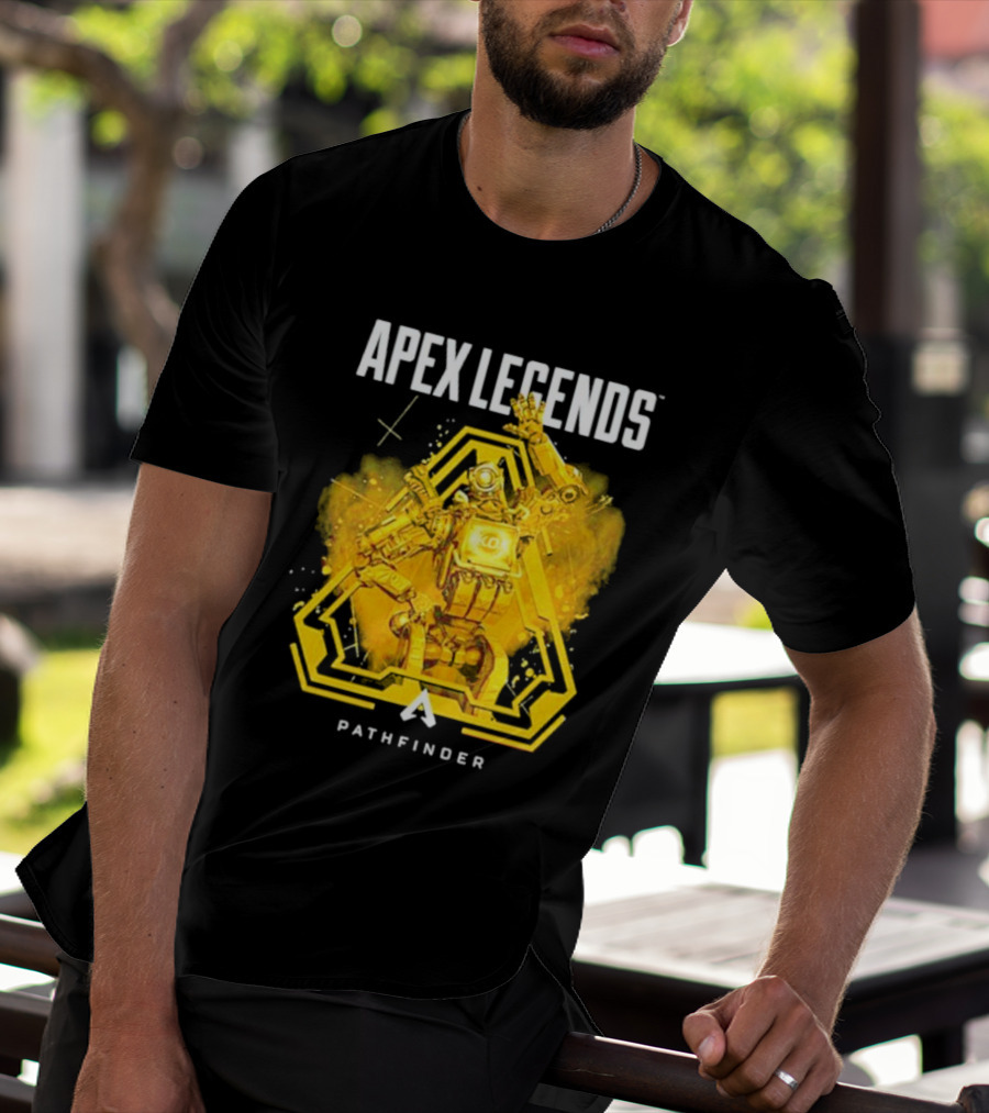 Apex Legends Pathfinder Yellow Tech T-Shirt