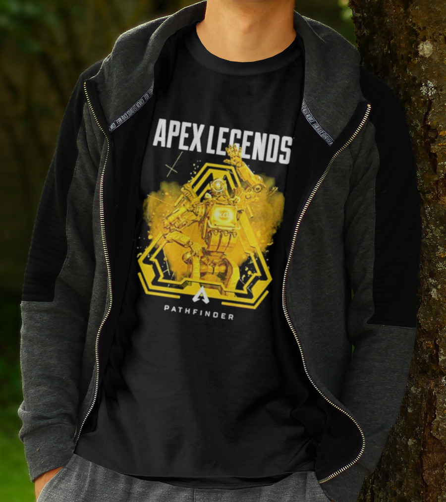 Apex Legends Pathfinder Yellow Tech T-Shirt