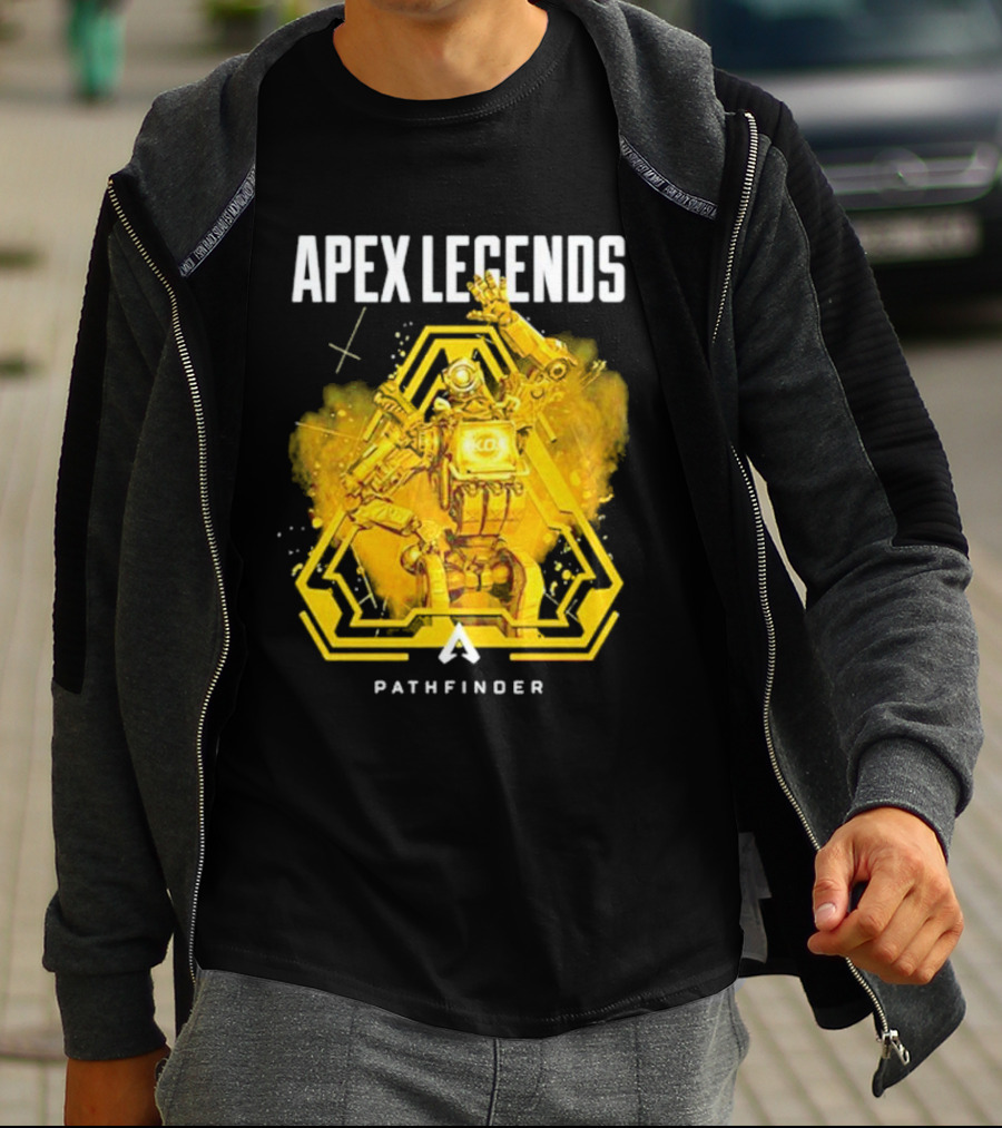 Apex Legends Pathfinder Yellow Tech T-Shirt