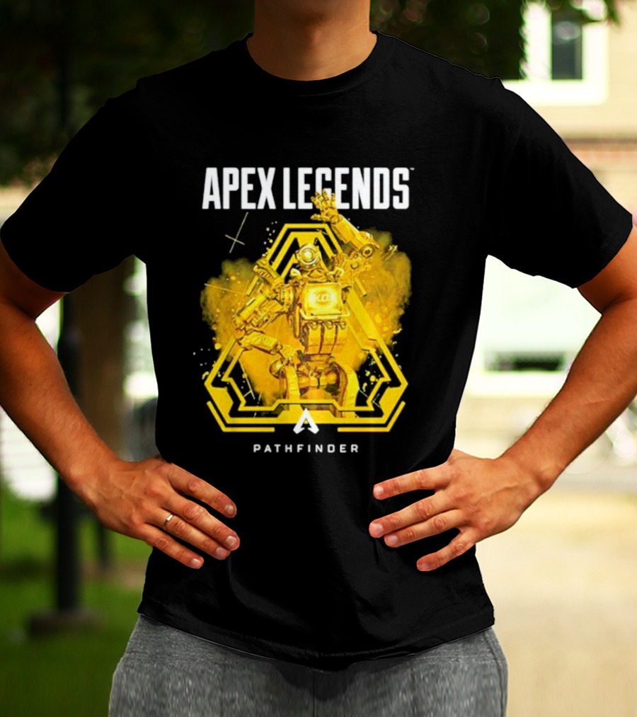 Apex Legends Pathfinder Yellow Tech T-Shirt
