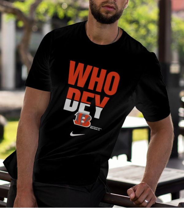 Cincinnati Bengals Who Dey T-Shirt