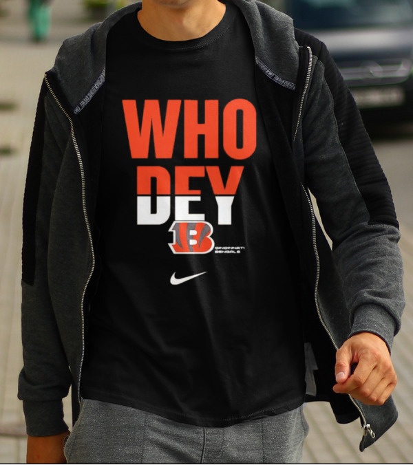 Cincinnati Bengals Who Dey T-Shirt