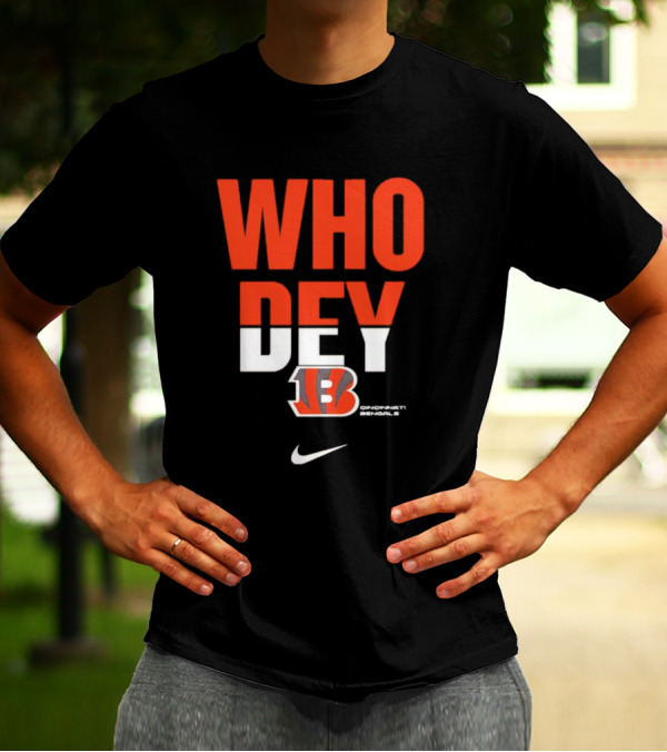 Cincinnati Bengals Who Dey T-Shirt