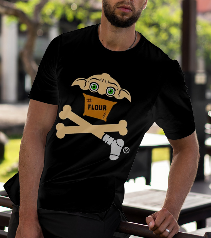Kitchen Elf Crossbones Preorder Flour Iconic T-Shirt