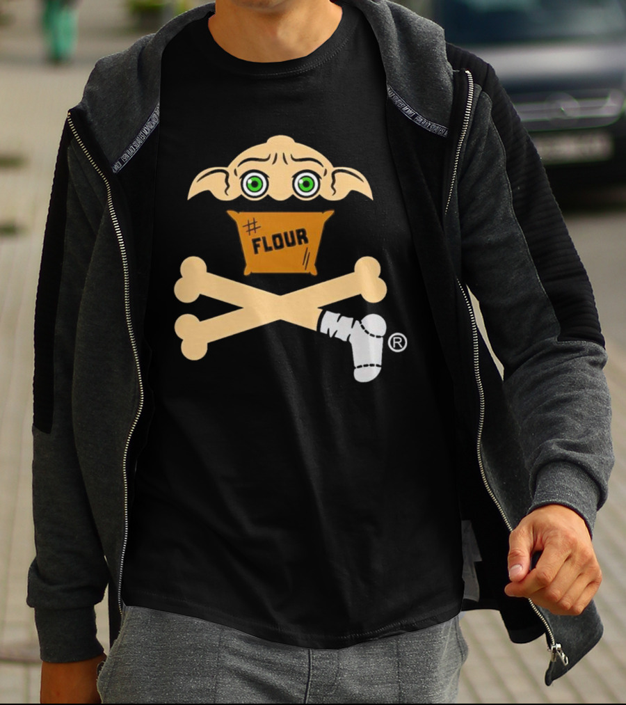 Kitchen Elf Crossbones Preorder Flour Iconic T-Shirt