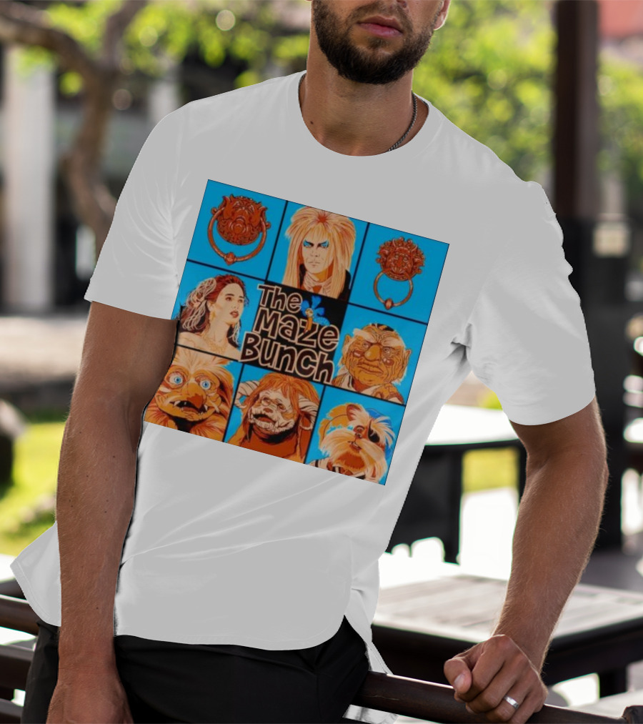 The Maze Bunch Labyrinth Tribute Icons T-Shirt