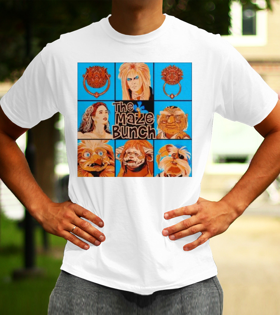 The Maze Bunch Labyrinth Tribute Icons T-Shirt