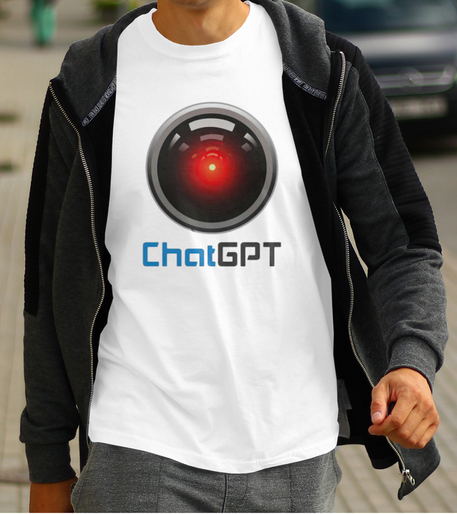 ChatGPT OpenAI HAL 9000 Reference T-Shirt