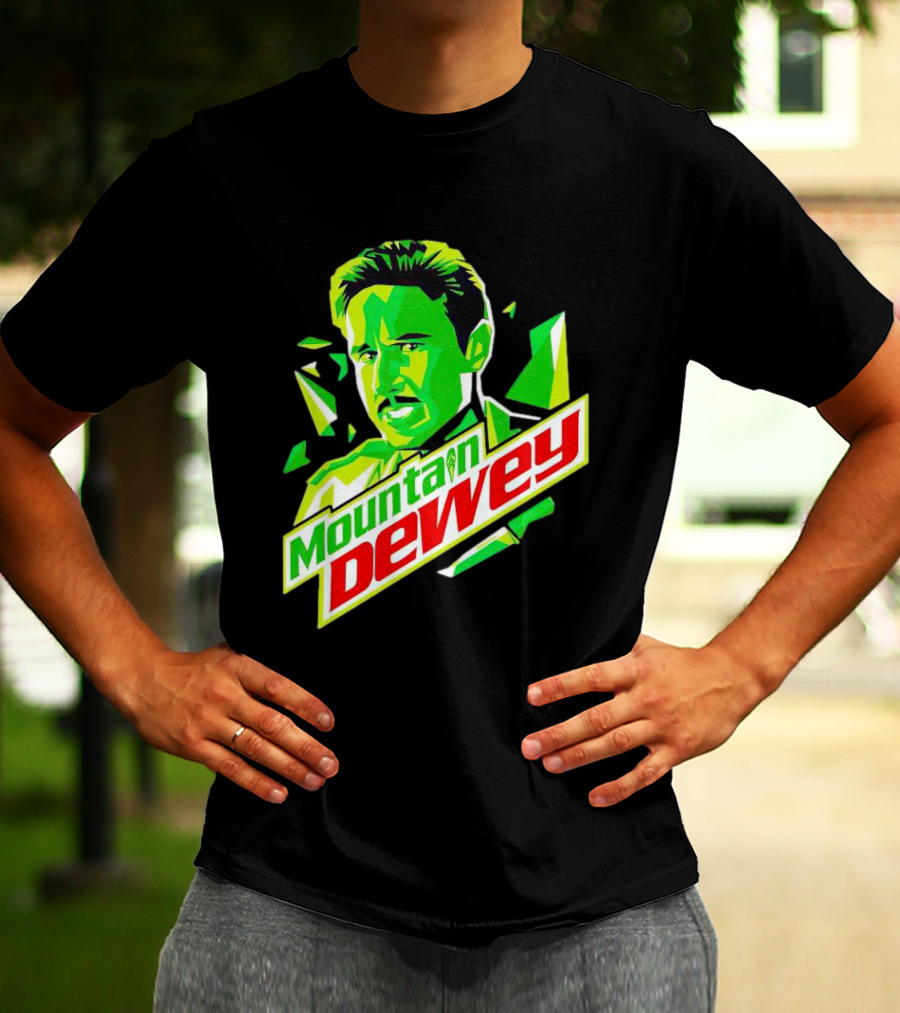 Mountain Dewey Riley Retro Green T-Shirt