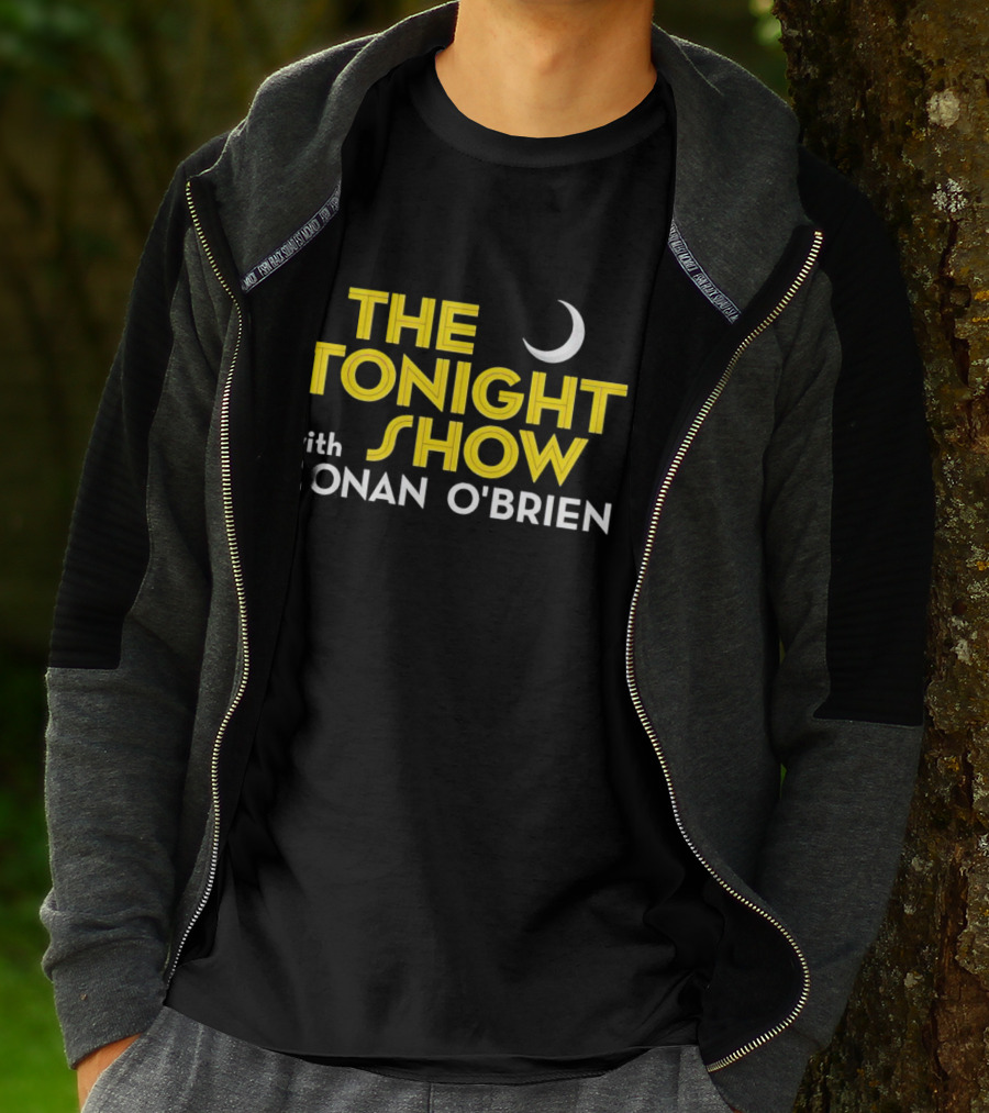 The Tonight Show With Conan O'Brien Classic Crescent Moon T-Shirt