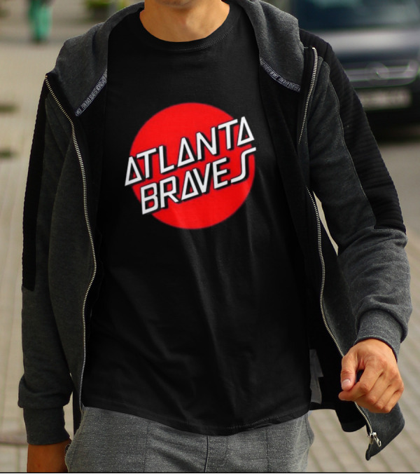 Atlanta Braves Santa Cruz Matt Olson T-Shirt