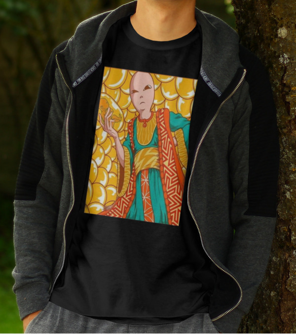 Puscifer April 18 Alien Priest Robe Psychedelic T-Shirt