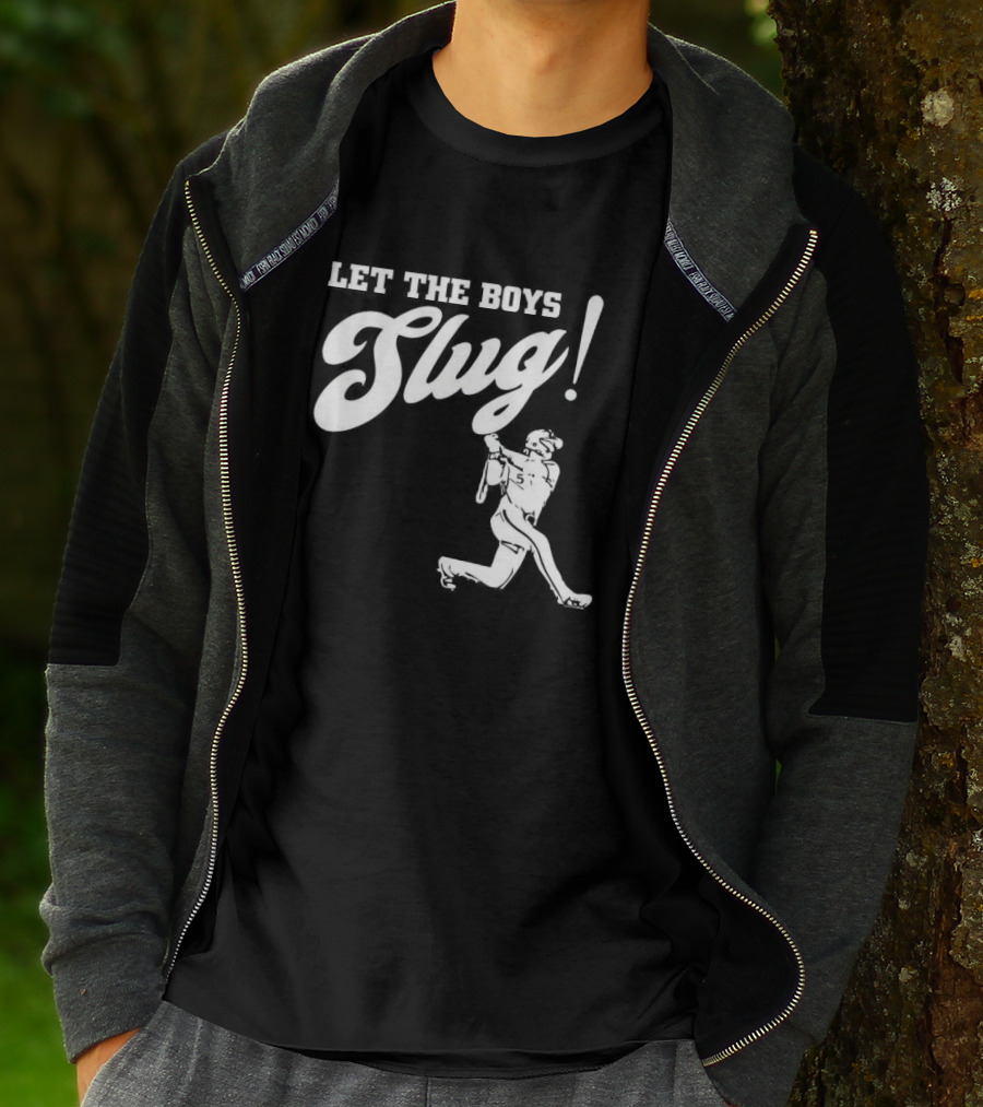 Let The Boys Slug Vintage Baseball Philly Spirit T-Shirt