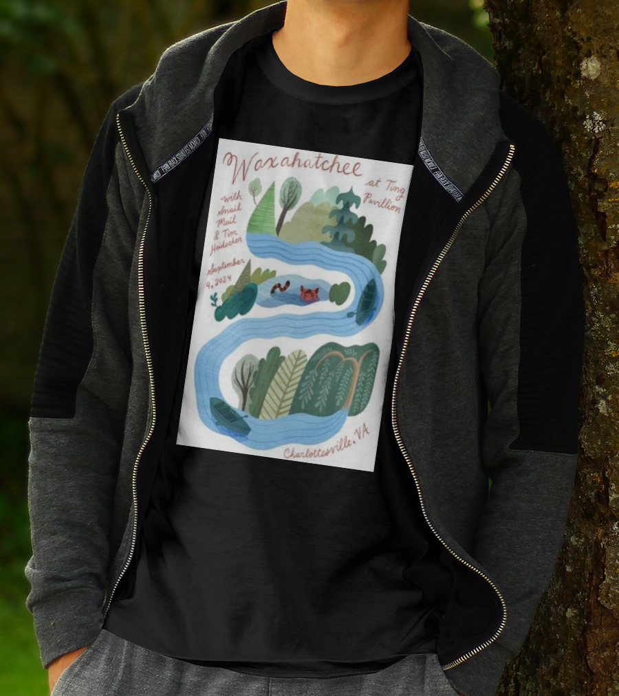 Waxahatchee At Ting Pavilion With Snail Mail And MJ Lenderman Charlottesville VA September 8 T-Shirt