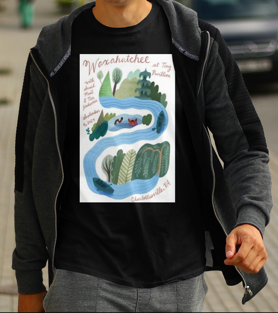 Waxahatchee At Ting Pavilion With Snail Mail And MJ Lenderman Charlottesville VA September 8 T-Shirt
