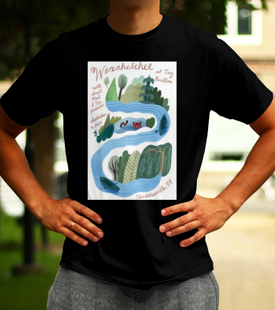 Waxahatchee At Ting Pavilion With Snail Mail And MJ Lenderman Charlottesville VA September 8 T-Shirt