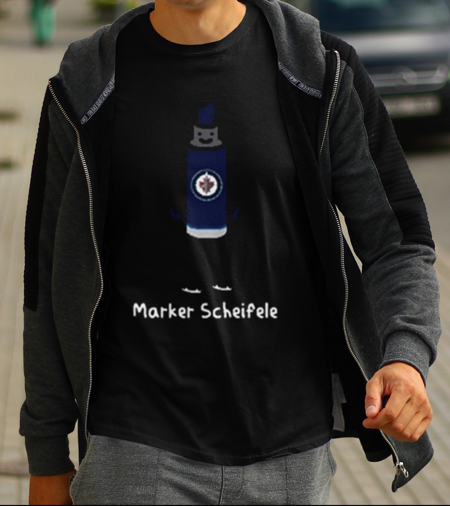 Winnipeg Jets Marker Scheifele Hockey Player T-Shirt