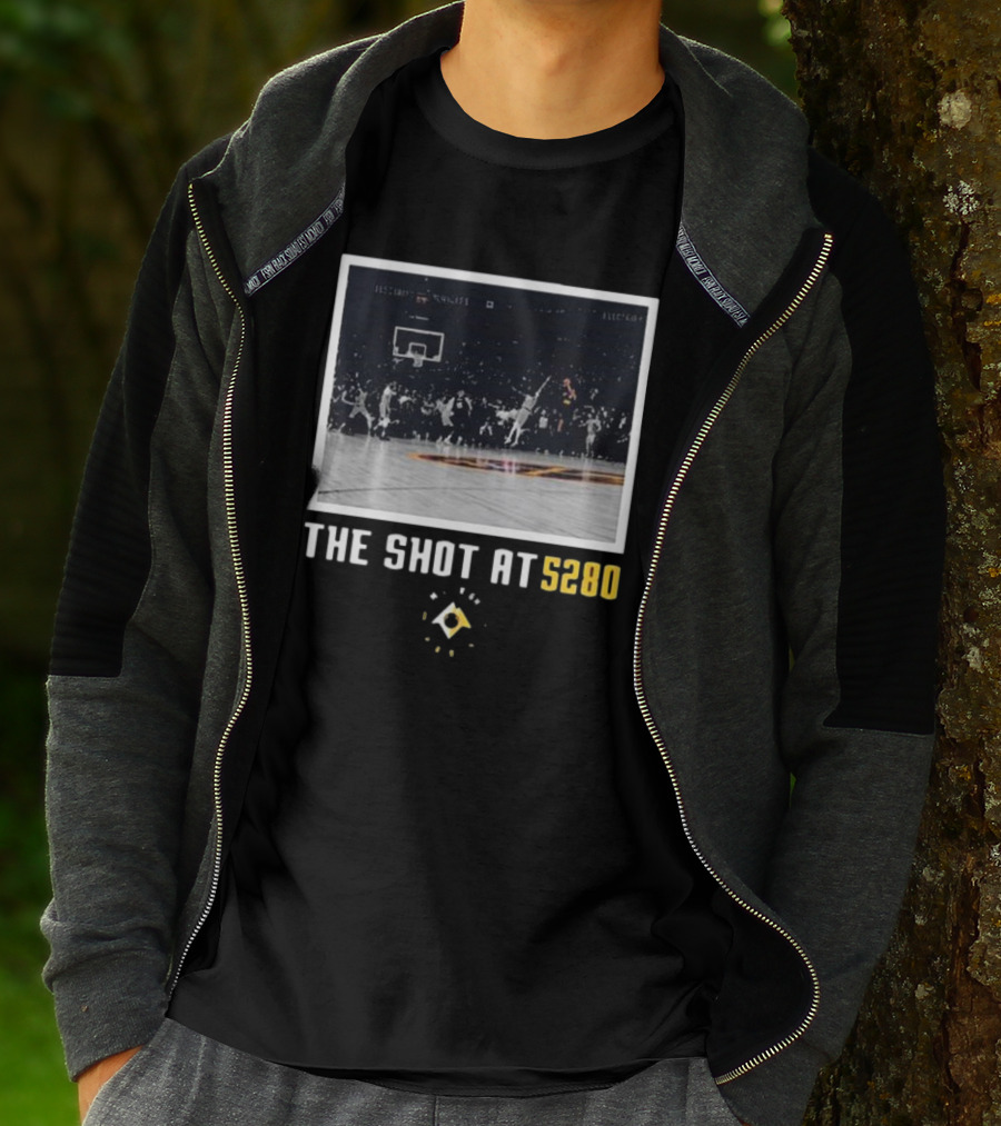 Denver Nuggets The Shot At 5280 Basketball Moment T-Shirt