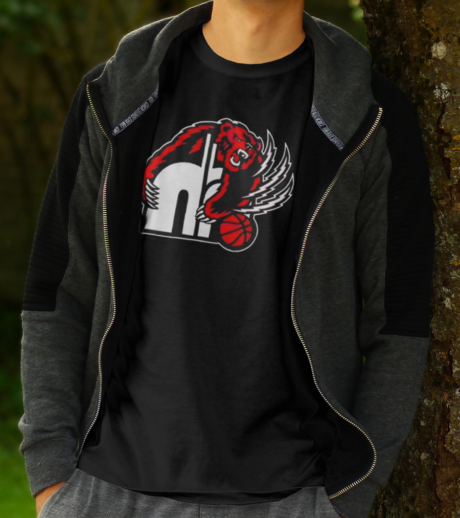 Konchjitty55 Hustle Bear Claw Basketball T-Shirt