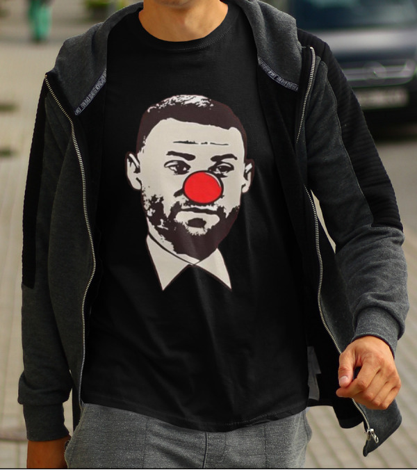 Paul Bissonnette Joker Red Nose T-Shirt