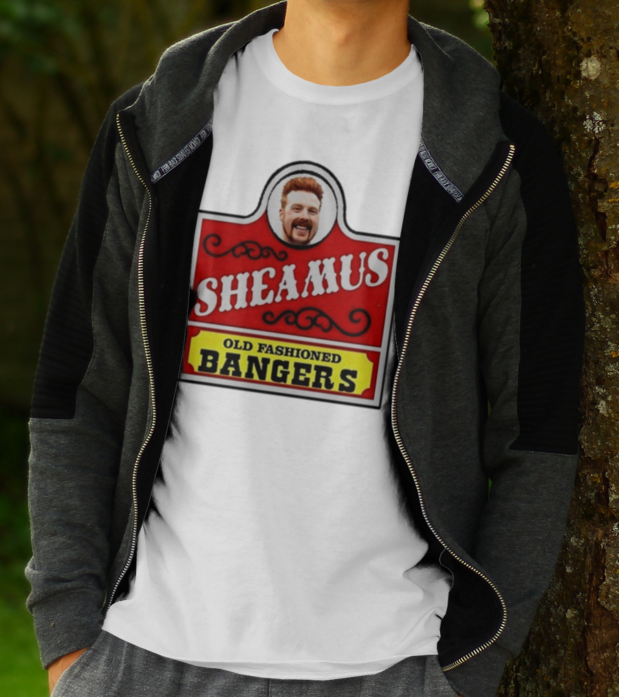 Sheamus Old Fashioned Bangers Whimsical Sign T-Shirt