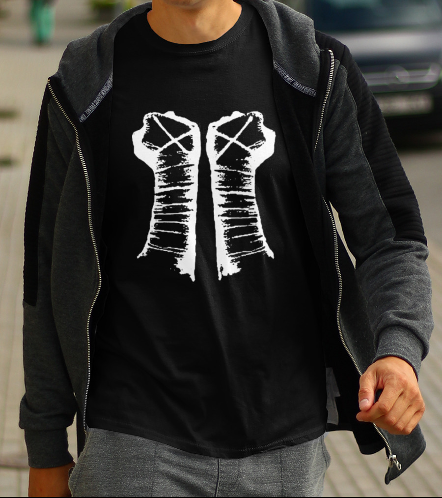 CM Punk Straight Edge X Fists T-Shirt