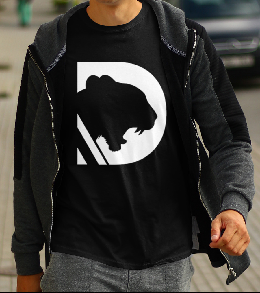 Florida Democrats Panther Logo With Letter D John Fetterman T-Shirt