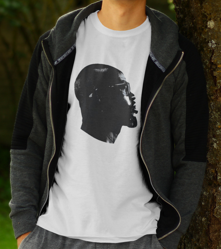Black Coffee Black On Silhouette Profile T-Shirt