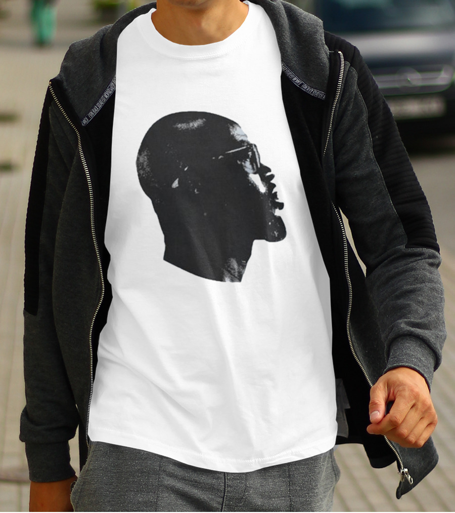 Black Coffee Black On Silhouette Profile T-Shirt