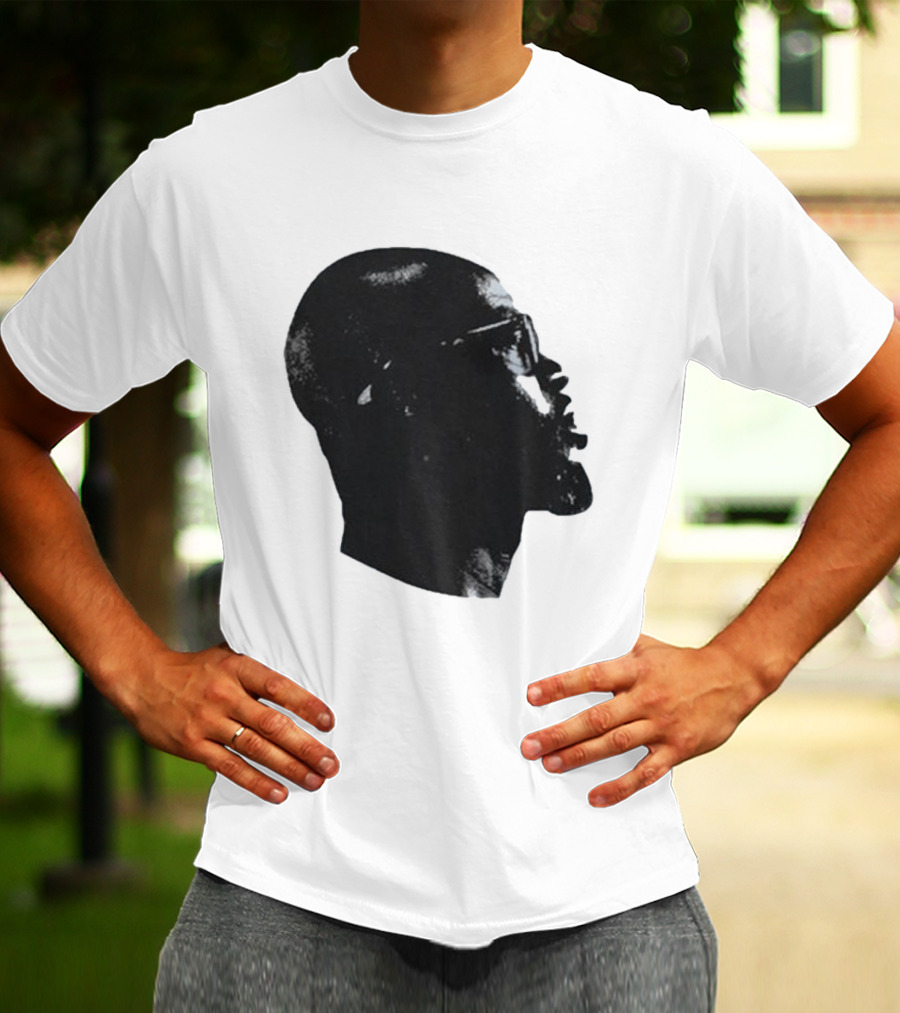 Black Coffee Black On Silhouette Profile T-Shirt