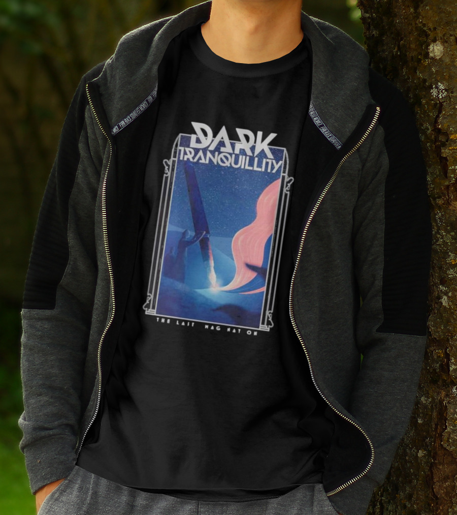 Dark Tranquillity The Last Imagination Cosmic Journey In Night Sky T-Shirt
