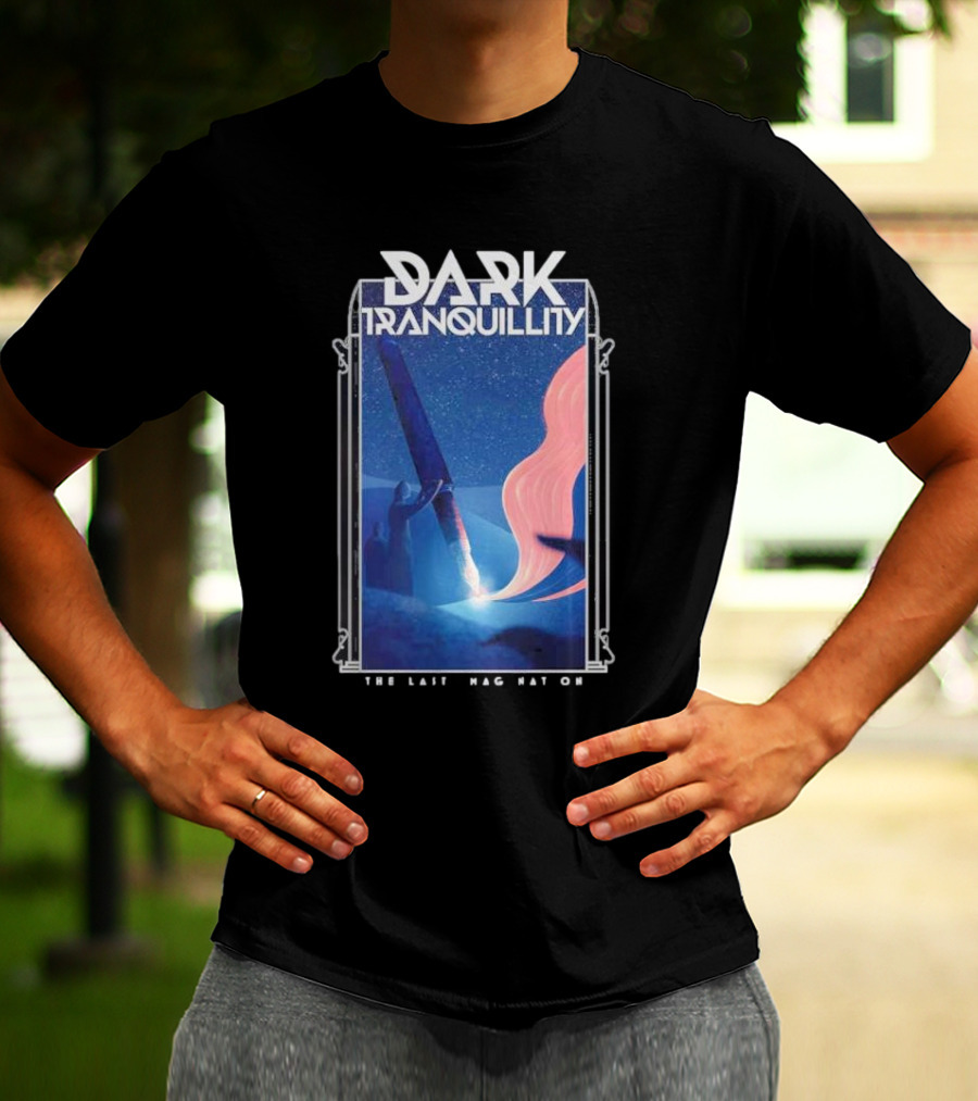 Dark Tranquillity The Last Imagination Cosmic Journey In Night Sky T-Shirt