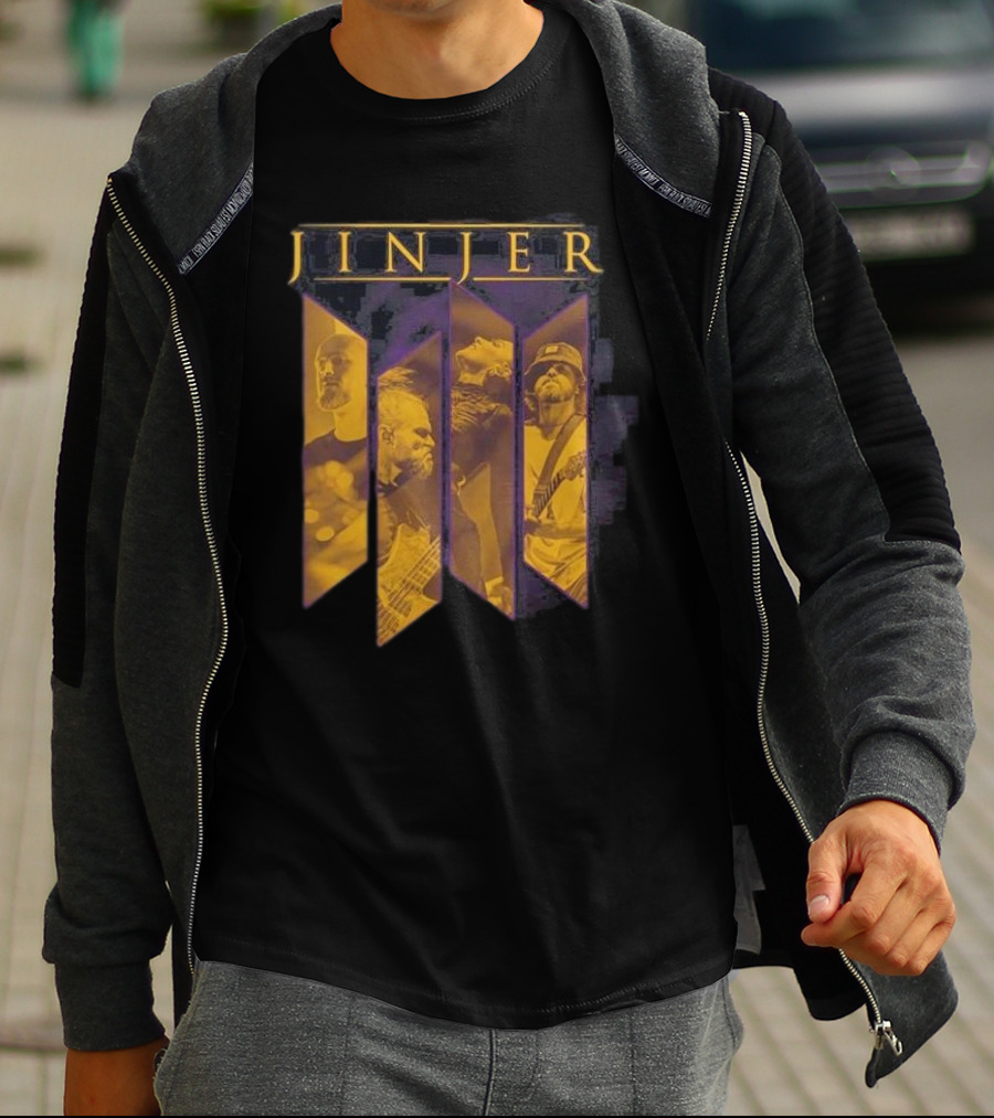 Jinjer Band Members Live Performance T-Shirt