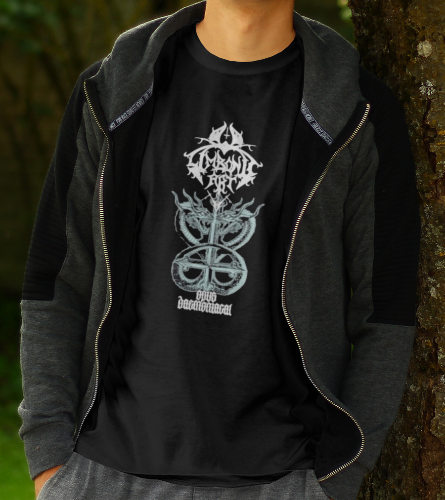 Limbonic Art Opus Daemoniacal Symbolic Serpentine Emblem T-Shirt