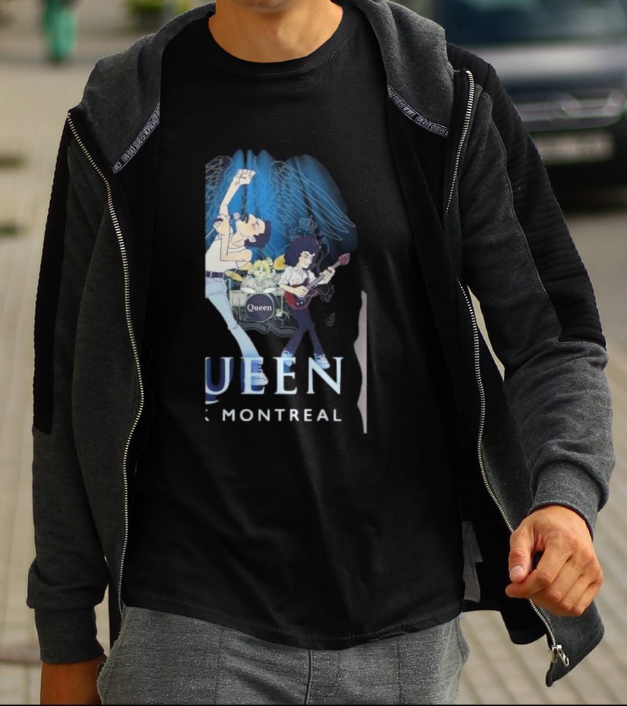 Queen Rock Montreal Animated Concert Scene T-Shirt