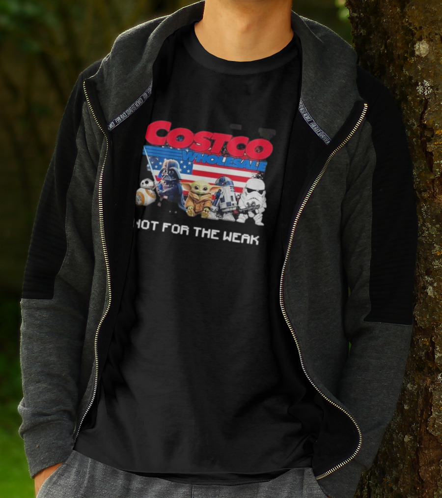 Costco Wholesale Star Wars Characters Not For The Weak T-Shirt