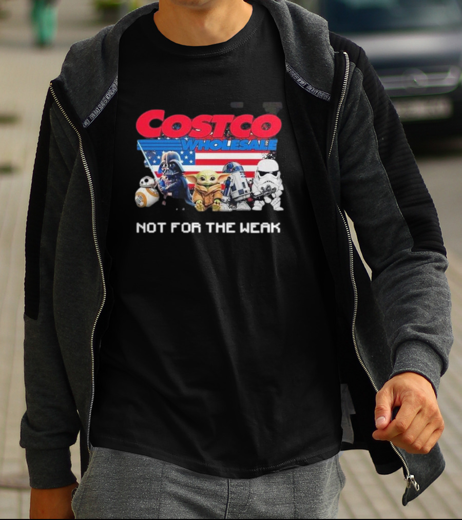 Costco Wholesale Star Wars Characters Not For The Weak T-Shirt