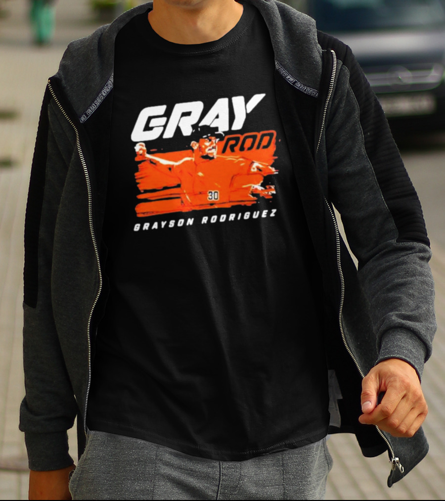 GRAY ROD Grayson Rodriguez Baltimore Orioles Baseball 30 T-Shirt
